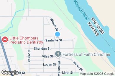 Map image of the property - 2430 Wilson Ave
