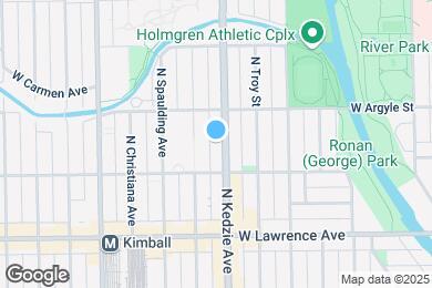 Map image of the property - 4930 N Kedzie Ave