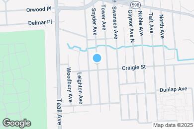 Map image of the property - 313 Snyder Ave