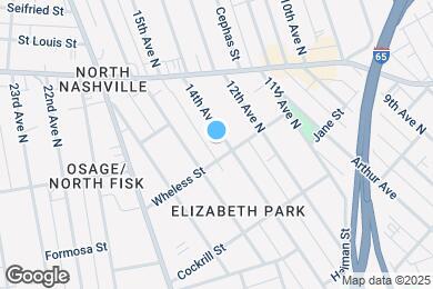 Map image of the property - 1705 14th Ave N