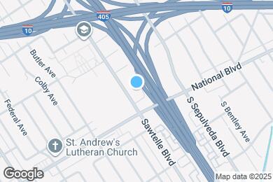 Map image of the property - 2884 Sawtelle Blvd