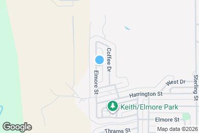 Map image of the property - 1116 Elmore St