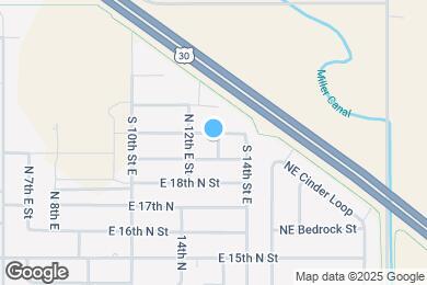 Map image of the property - 1297 Rockridge St