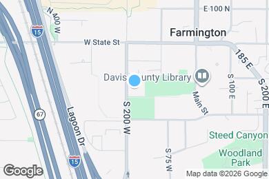 Map image of the property - 177 S 200 W