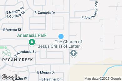 Map image of the property - 1729 E Christopher St