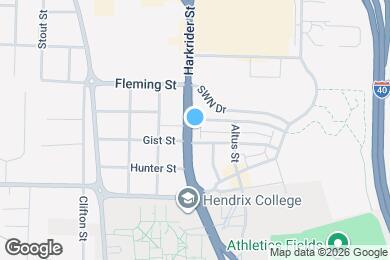 Map image of the property - The Village at Hendrix Row Houses