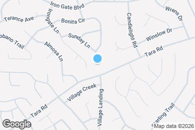 Map image of the property - 1205 Sunday Ln