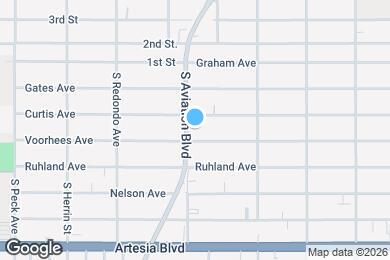 Map image of the property - 2402 Aviation Blvd