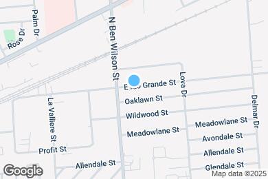 Map image of the property - 3001 E Rio Grande St