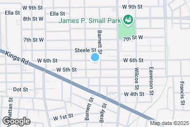 Map image of the property - 1416 6th St W