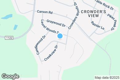 Map image of the property - 1240 Shady Oak Trl