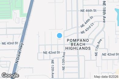 Map image of the property - 4270 NE 12th Terrace