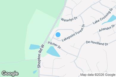 Map image of the property - 15730 Lakepoint Forest Dr