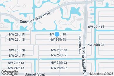 Map image of the property - 9171 NW 26th St
