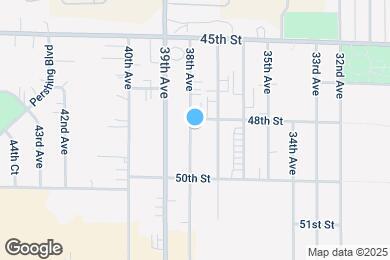 Map image of the property - 4811 38th Ave