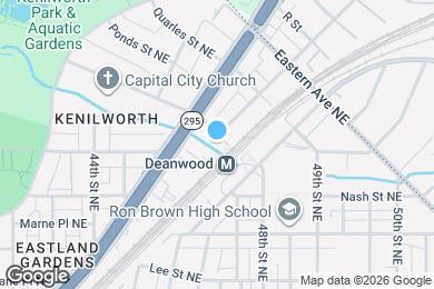 Map image of the property - 1449 Olive St NE