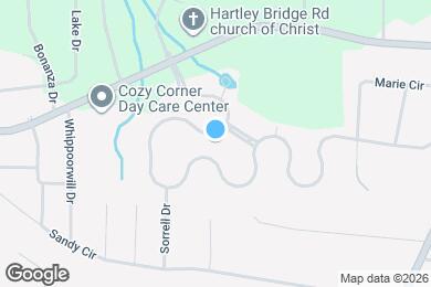 Map image of the property - 3513 Bridgewood Dr