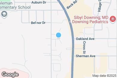 Map image of the property - Brittany Village Apartments