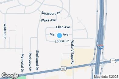 Map image of the property - 1015 Louise Ln