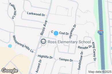 Map image of the property - 12431 Betsy Ross Ln