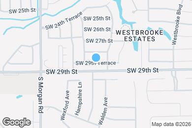 Map image of the property - 9524 SW 29th Ter