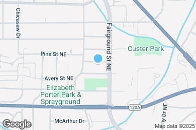 Map image of the property - 488 Ramona St NE
