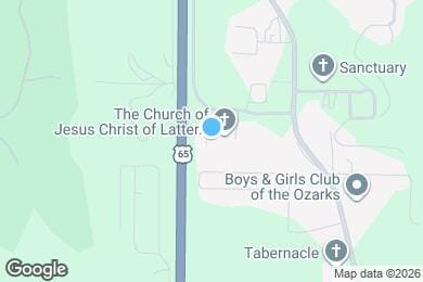 Map image of the property - Branson Gateway Apartments