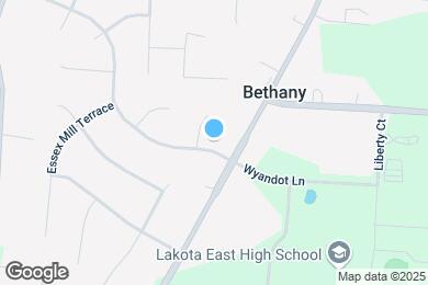 Map image of the property - 7436 Wyandot Ln
