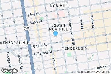 Map image of the property - 949 Post St - Age 55+
