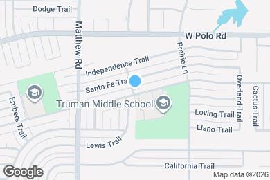 Map image of the property - 1534 Coffeyville Trail