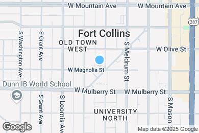 Map image of the property - 327 S Sherwood St