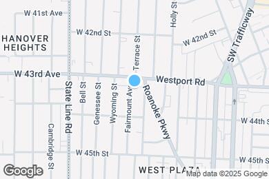 Map image of the property - 4315 Fairmount Ave