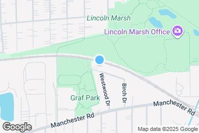 Map image of the property - 1625 Beecher Ave