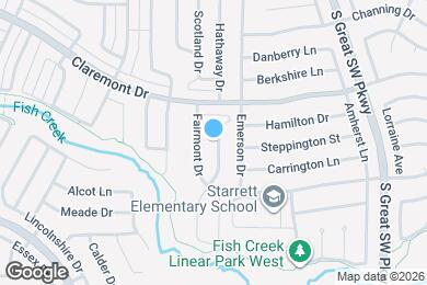 Map image of the property - 4319 Hemingway Dr