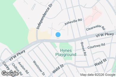 Map image of the property - 551 VFW Parkway