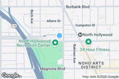 Map image of the property - 11405 Chandler Blvd
