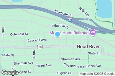 Map image of the property - 606 Cascade Ave