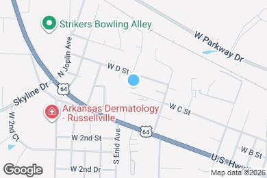 Map image of the property - 2632 W C St