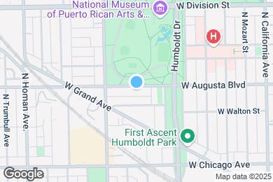 Map image of the property - 3109 W Augusta Blvd
