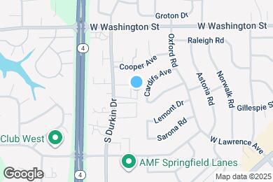 Map image of the property - 254 S Durkin Dr