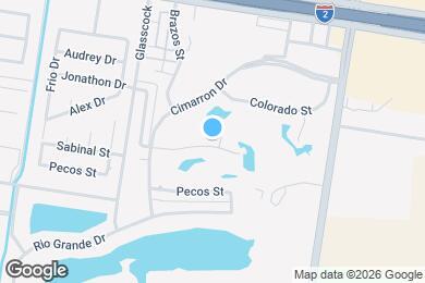 Map image of the property - 2125 Sabinal St