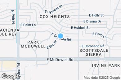 Map image of the property - 8311 E Granada Rd