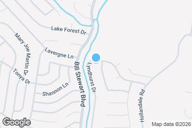 Map image of the property - 160 Lyndhurst Dr