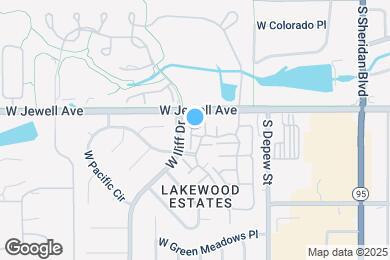 Map image of the property - 5861 W Atlantic Pl