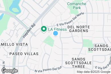 Map image of the property - 7350 N Via Paseo del Sur