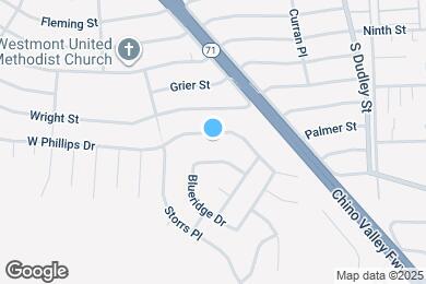 Map image of the property - 1728 W Phillips Dr