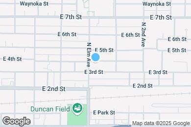 Map image of the property - 710 E 4th St