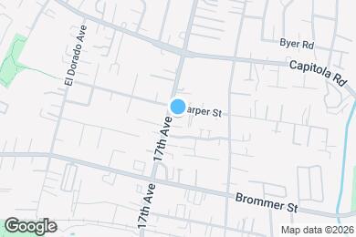 Map image of the property - 1400 17th Ave