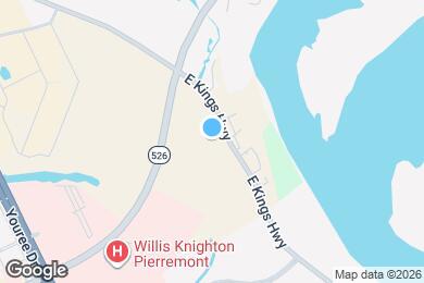 Map image of the property - Bayou Rouge Apartments