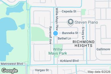 Map image of the property - 1920 Willie Mays Pkwy